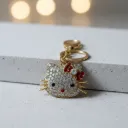 Rhinestone Character Keychain