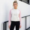 Blush Raglan Sleeve Comfort Hoodie