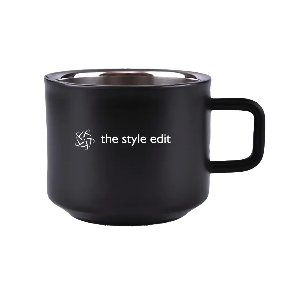 Double Wall Stainless Steel Mini 100 Mug  (Black)