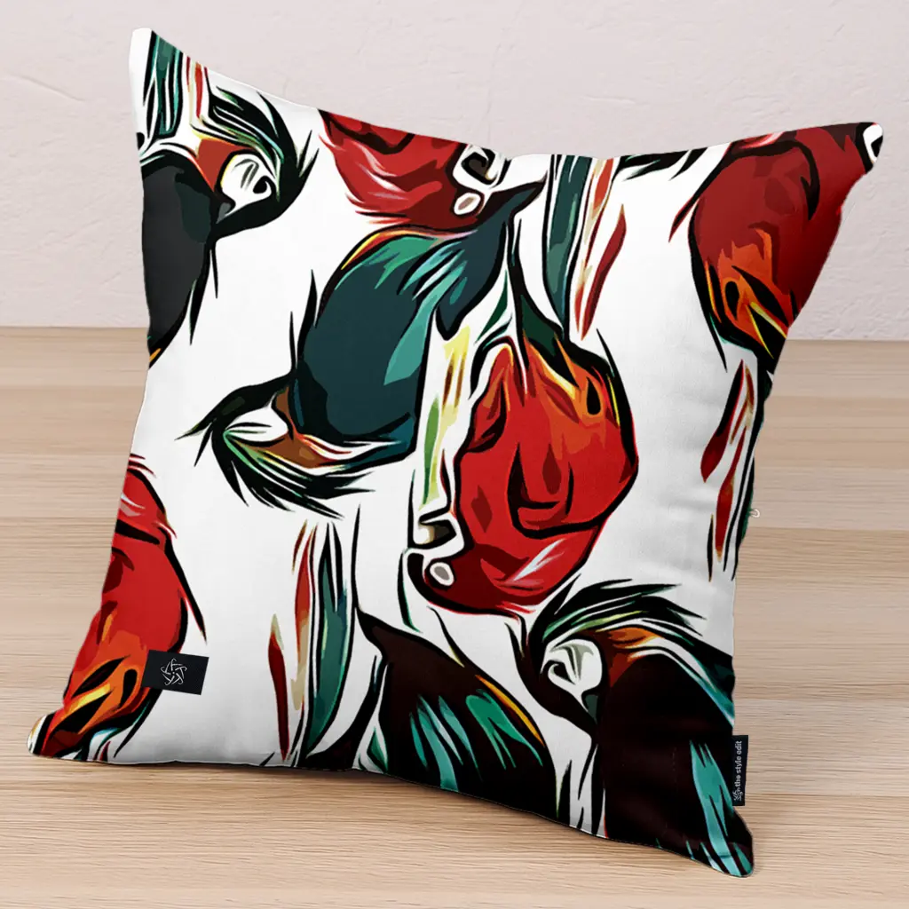 Premium Decorative Cushion - Abstract Flow Cushion