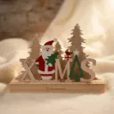 Wooden XMAS Santa Table Decor
