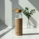 EcoWeave Glass Water Bottle
